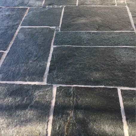 Terrasse aus griechischem Quarzit